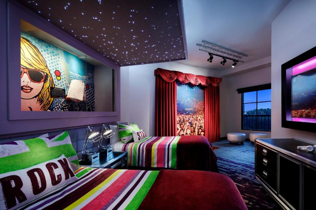 Universal’s Hard Rock Hotel Themed hotels disney world